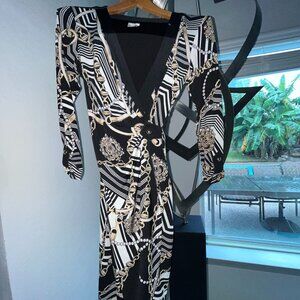 Cache long sleeve dress Size XS